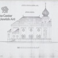 Donjogradska sinagoga – nacrt